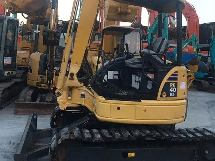 Được bảo trì tốt sử dụng mini komatsu pc40 thợ đào mở cabin pc 40 4 tấn thợ đào nhỏ bán pc40mr