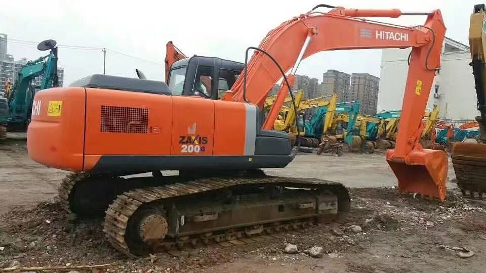20 TON sử dụng Hitachi ZAXIS 200 máy nạp lưng thợ đào mỏ máy đào thiết bị hạng nặng