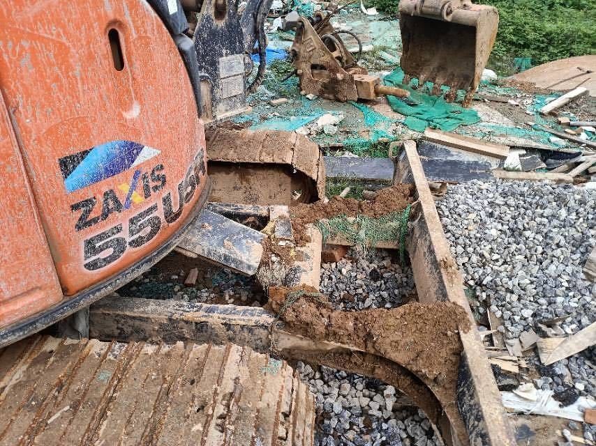 Máy đào Hitachi ZX55 gốc Nhật Bản/ Máy đào Hitachi ZX55 ZX40 ZX60 cũ Để bán trong tình trạng tốt ở shang