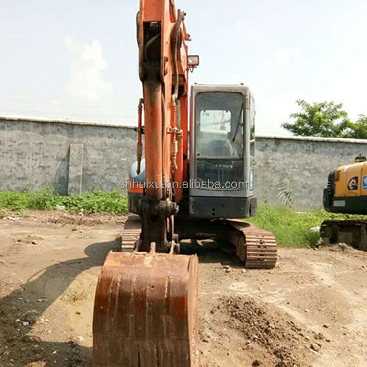 Hitachi trong kho Máy khai quật mini Hitachi 55 cũ để bán Máy khai quật nhỏ Hitachi 55 cũ trong tình trạng tốt