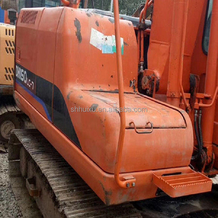 Máy đào cẩu thủy lực sử dụng Doosan DH150/công cụ đào tay thứ hai chất lượng DOOSAN DH150 với giá thấp để bán