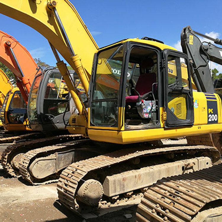 sử dụng komatsu pc 200-8 máy đào bò/ nguyên bản Komatsu Excavator PC 200, giá rẻ Komatsu PC200