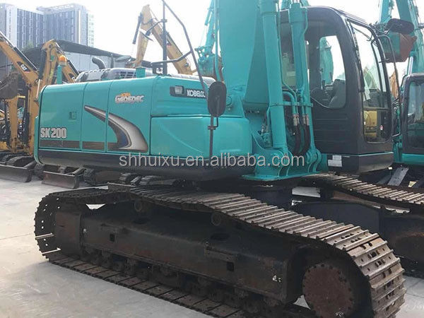 Kobelco SK200 bán chạy nhất máy đào crawler cũ Kobelco SK200/Đồ dùng máy đào chất lượng tốt Kobelco SK200 để bán