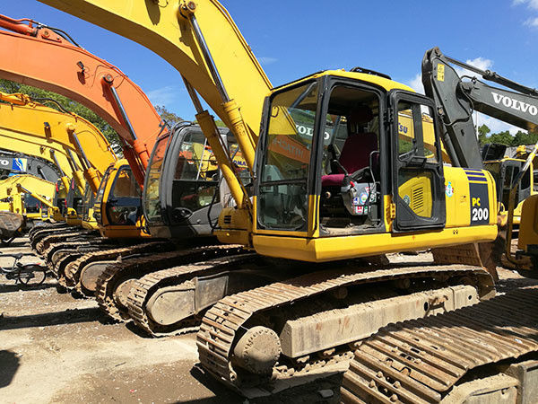 sử dụng komatsu pc 200-8 máy đào bò/ nguyên bản Komatsu Excavator PC 200, giá rẻ Komatsu PC200