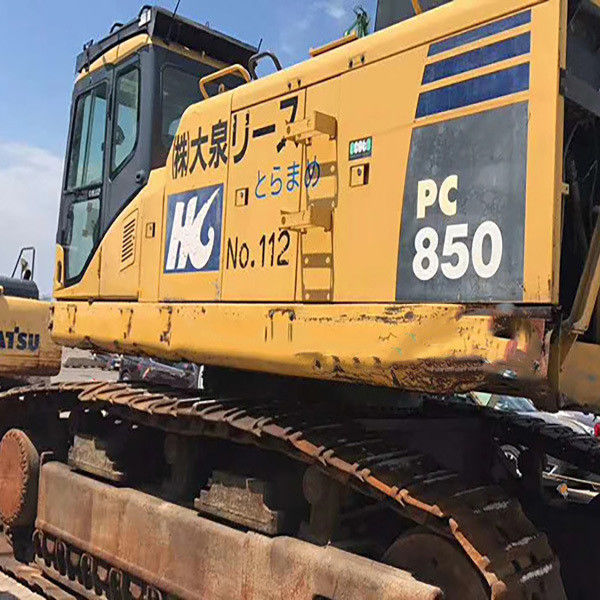 thợ đào sử dụng komatsu PC850 thợ đào thay đổi đá cánh tay nghiền búa Komatsu thợ đào