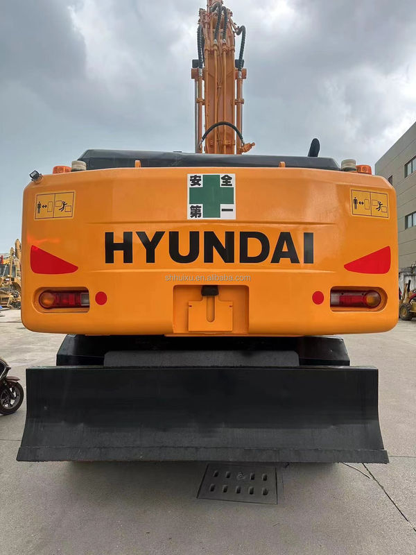 Máy khai quật bằng bánh xe chất lượng tốt HYUNDAI210W 21T Máy khai quật bằng bánh xe cũ bán