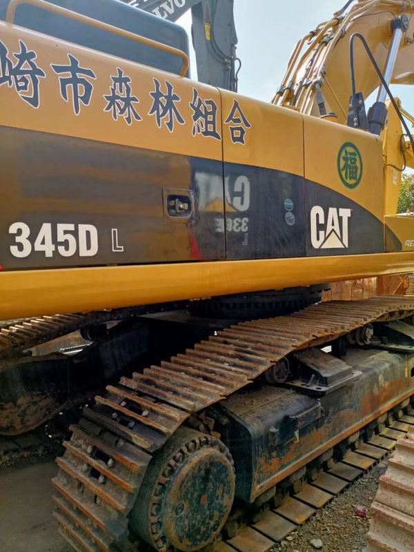 Sử dụng Crawler Excavator hoạt động tốt con mèo excavator giá máy Nhật Bản sử dụng cat345, sử dụng thương hiệu Nhật Bản CAT345