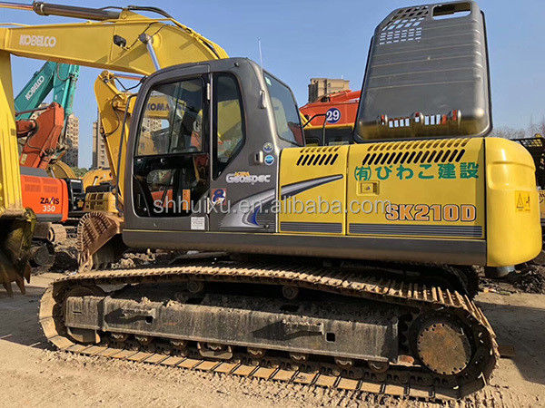 Kobelco SK200 bán chạy nhất chất lượng tốt sử dụng máy đào cũ tay hai crawler excavator Kobelco SK210