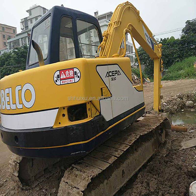 Sử dụng máy đào thủy lực crawler Kobelco60-3, mini tay thứ hai chất lượng cao máy đào KOBELCO60-3 giá rẻ