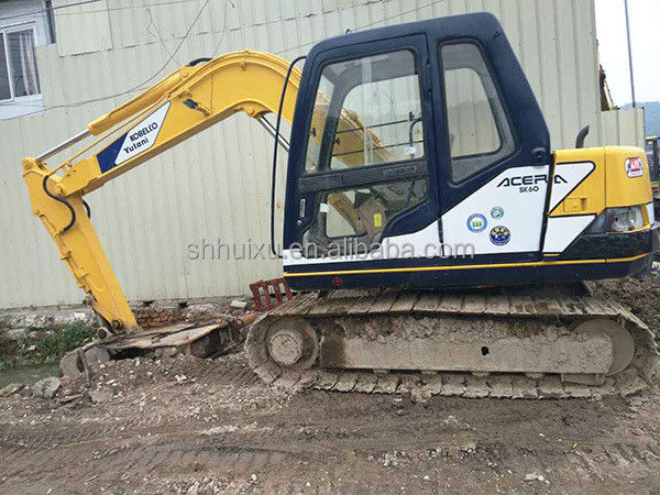 Sử dụng máy đào thủy lực crawler Kobelco60-3, mini tay thứ hai chất lượng cao máy đào KOBELCO60-3 giá rẻ
