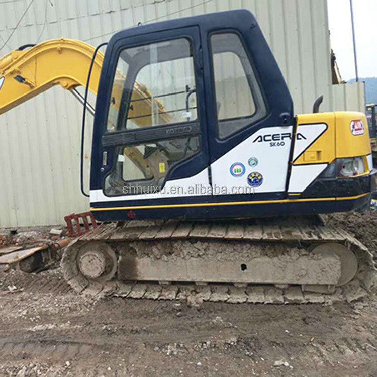 Sử dụng máy đào thủy lực crawler Kobelco60-3, mini tay thứ hai chất lượng cao máy đào KOBELCO60-3 giá rẻ