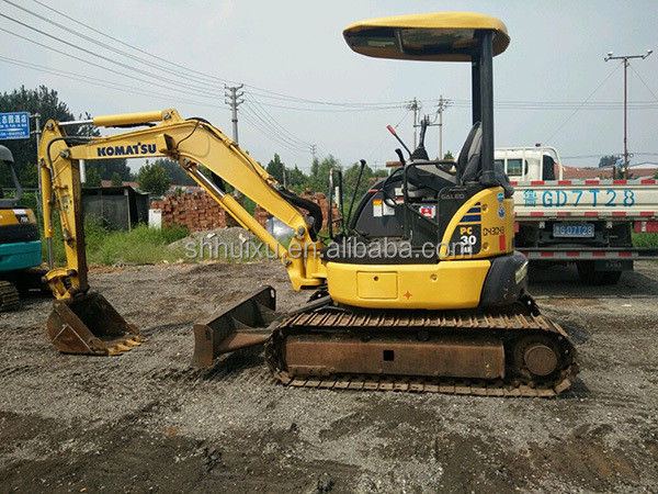 Komatsu Komatsu pc30mr máy đào cũ pc30mr tay hai máy đào thủy lực komatsu30 chất lượng tốt Komatsu Excavator
