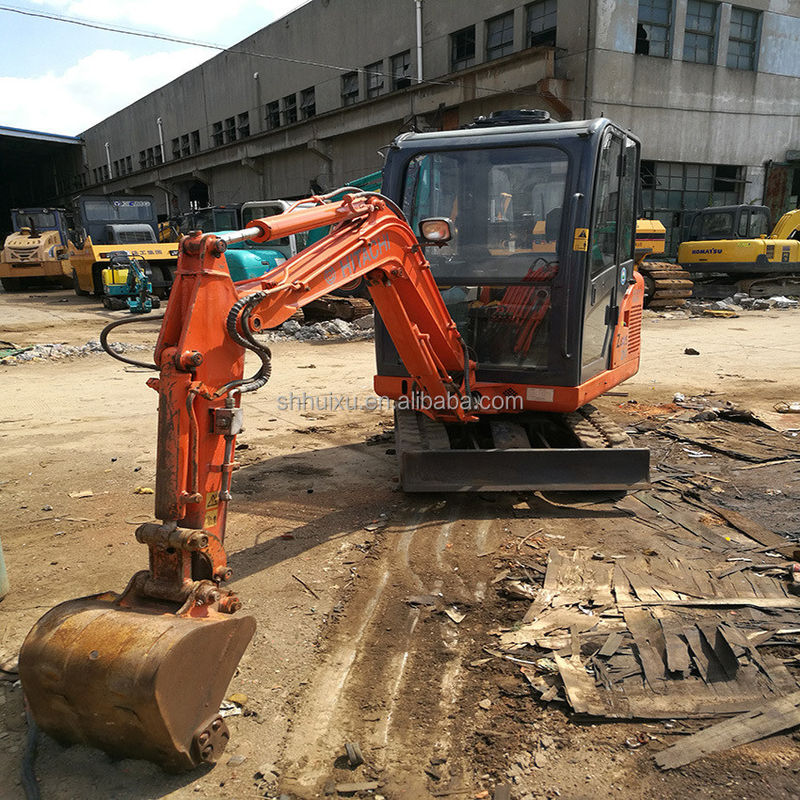 Hitachi trong kho Máy đào mini cũ Nhật Bản HITACHI 20-2 để bán/bước hai Máy đào bò nhỏ trong tình trạng tốt HITACHI 20-2