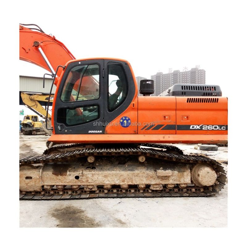 Doosan bán nóng chất lượng tuyệt vời Máy đào crawler thủy lực tay thứ hai DOOSAN DX260 Hàn Quốc xuất xứ / Máy đào cũ bán chạy nhất giá tốt