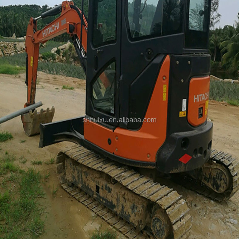 Hitachi trong kho Máy đào mini cũ Nhật Bản HITACHI 35 để bán/thử dụng Máy đào bò nhỏ trong tình trạng tốt HITACHI 35