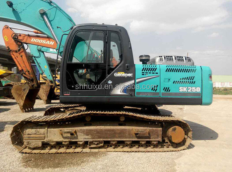Kobelco SK200 Máy đào cày cẩu tay thứ hai Kobelco SK250 Máy đào cũ giá rẻ