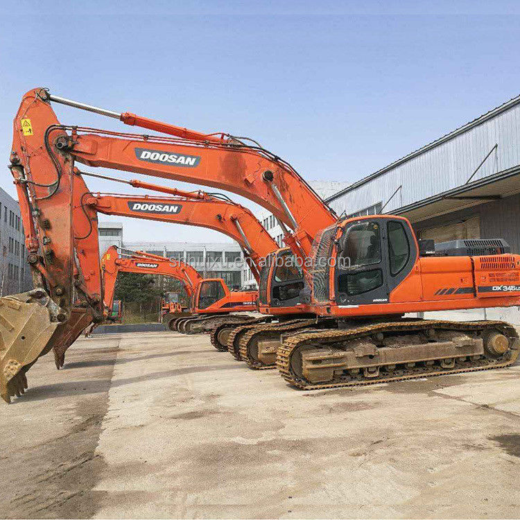 Doosan bán nóng chất lượng tuyệt vời Máy đào crawler thủy lực tay thứ hai DOOSAN DX345 gốc Hàn Quốc/ Máy đào cũ bán chạy nhất giá tốt