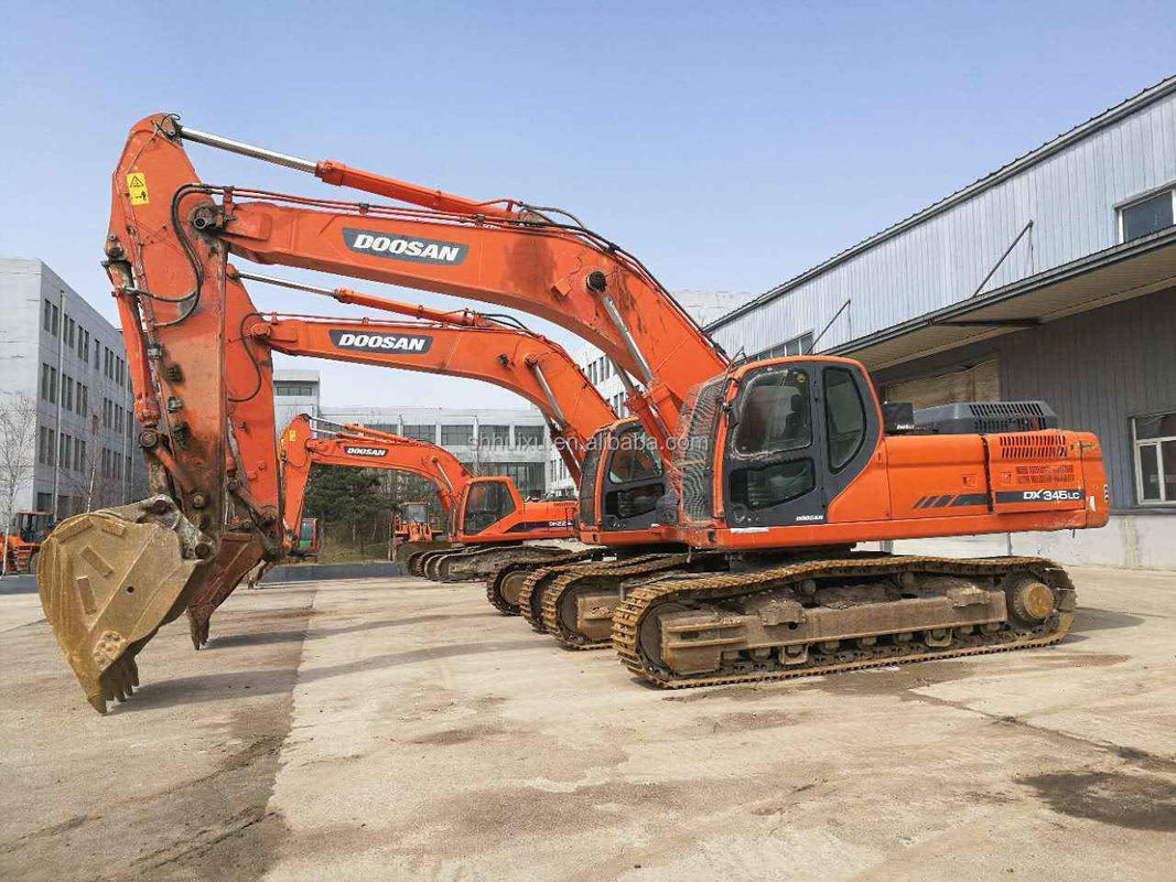 Doosan bán nóng chất lượng tuyệt vời Máy đào crawler thủy lực tay thứ hai DOOSAN DX345 gốc Hàn Quốc/ Máy đào cũ bán chạy nhất giá tốt