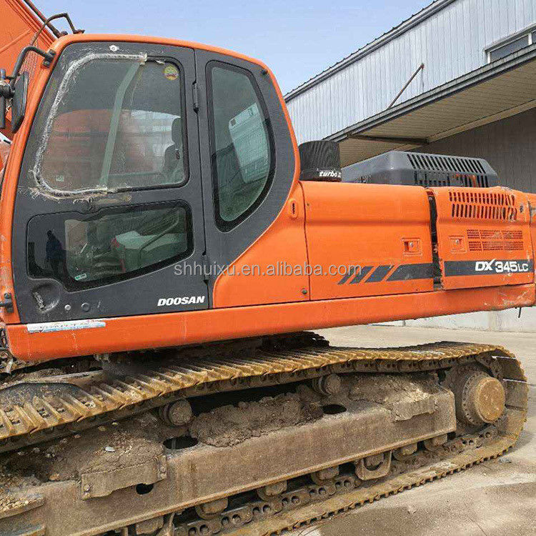 Doosan bán nóng chất lượng tuyệt vời Máy đào crawler thủy lực tay thứ hai DOOSAN DX345 gốc Hàn Quốc/ Máy đào cũ bán chạy nhất giá tốt