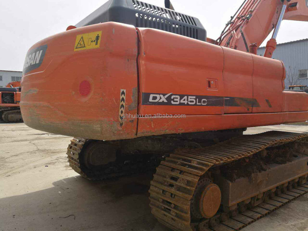 Doosan bán nóng chất lượng tuyệt vời Máy đào crawler thủy lực tay thứ hai DOOSAN DX345 gốc Hàn Quốc/ Máy đào cũ bán chạy nhất giá tốt