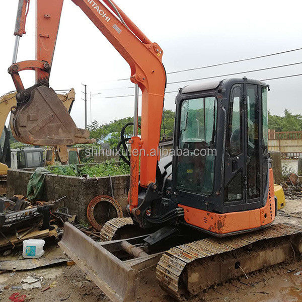 Hitachi trong kho Máy đào mini cũ Nhật Bản HITACHI 50 để bán/bước hai Máy đào bò nhỏ trong tình trạng tốt HITACHI 50