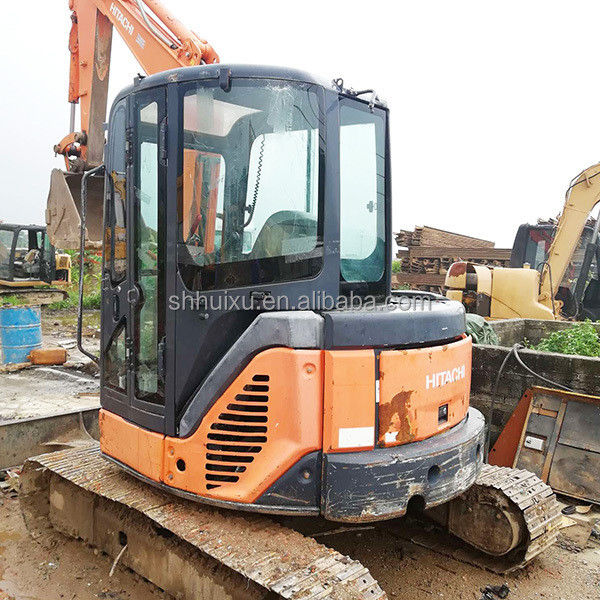 Hitachi trong kho Máy đào mini cũ Nhật Bản HITACHI 50 để bán/bước hai Máy đào bò nhỏ trong tình trạng tốt HITACHI 50