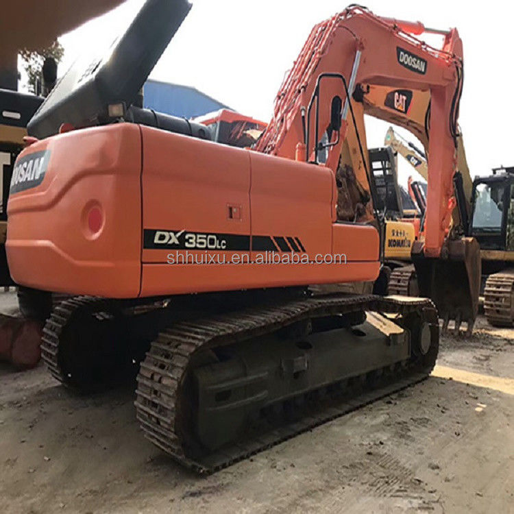 Doosan bán nóng chất lượng tuyệt vời tay hai máy đào thủy lực crawler DOOSAN DX350 gốc Hàn Quốc sử dụng máy đào bán chạy nhất