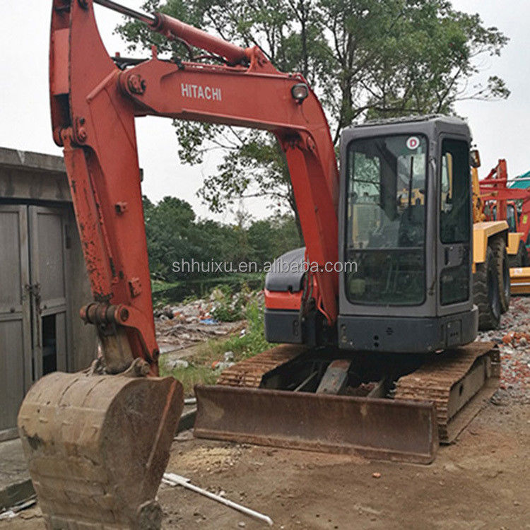 Hitachi trong kho Máy đào mini cũ Nhật Bản HITACHI 55 để bán/thử dụng Máy đào nhỏ Crawler trong tình trạng tốt HITACHI 55