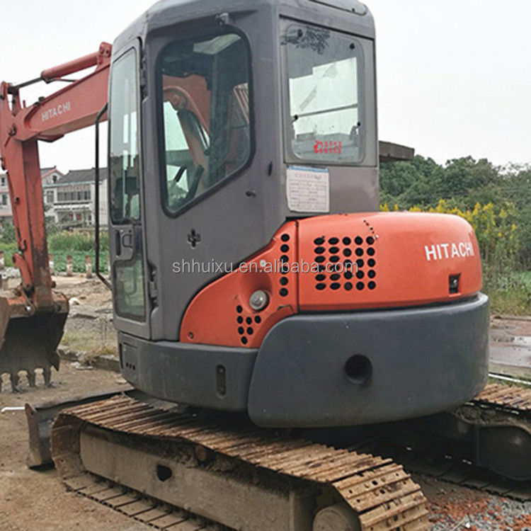 Hitachi trong kho Máy đào mini cũ Nhật Bản HITACHI 55 để bán/thử dụng Máy đào nhỏ Crawler trong tình trạng tốt HITACHI 55