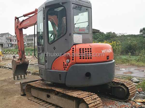Hitachi trong kho Máy đào mini cũ Nhật Bản HITACHI 55 để bán/thử dụng Máy đào nhỏ Crawler trong tình trạng tốt HITACHI 55