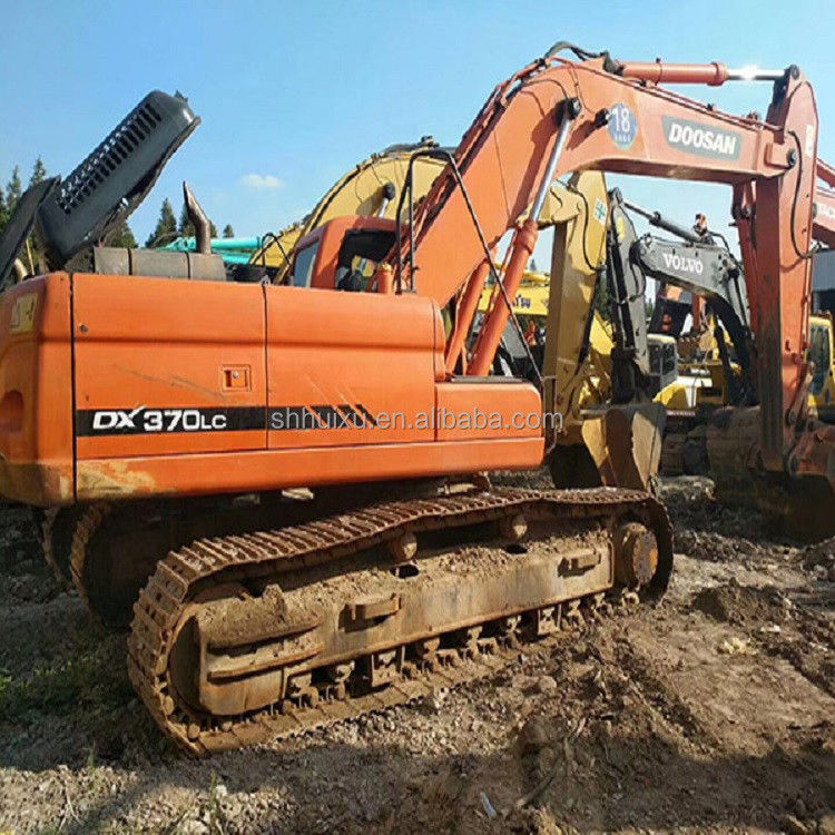 Doosan bán nóng chất lượng tuyệt vời Máy đào crawler thủy lực tay thứ hai DOOSAN DX370 Hàn Quốc xuất xứ / Máy đào cũ bán chạy nhất giá tốt