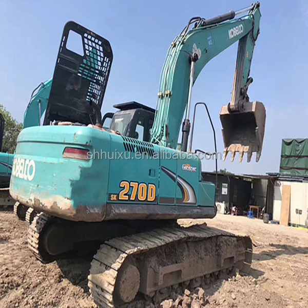 Kobelco SK200 Chất lượng tuyệt vời máy đào crawler tay thứ hai máy đào cũ Kobelco SK270D giá rẻ