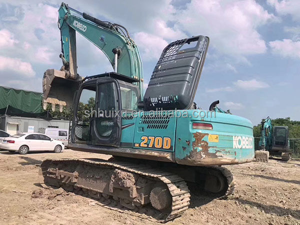 Kobelco SK200 Chất lượng tuyệt vời máy đào crawler tay thứ hai máy đào cũ Kobelco SK270D giá rẻ