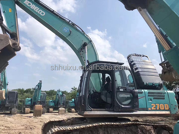 Kobelco SK200 Chất lượng tuyệt vời máy đào crawler tay thứ hai máy đào cũ Kobelco SK270D giá rẻ
