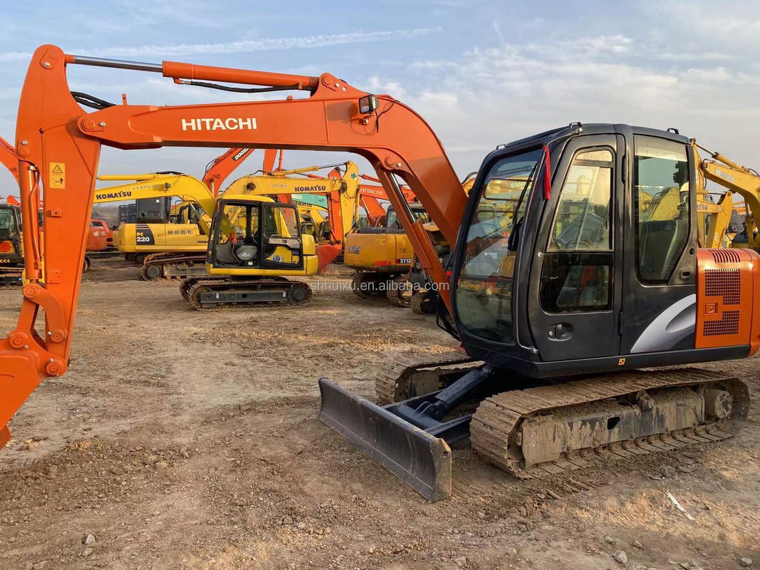 Hitachi trong kho sử dụng máy đào mini Hitachi zx60 Nhật Bản năm 2019/thực dụng Máy đào Crawler nhỏ trong tình trạng tốt HITACHI 60
