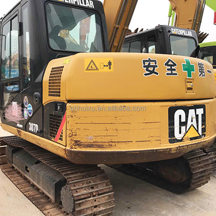 Máy đào cũ cat307 Máy đào mini máy đào cũ CAT307D 7T Caterpillar Excavator Caterpillar trong kho