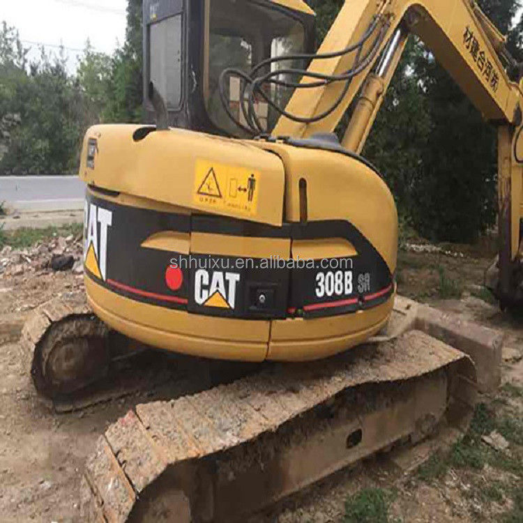 Tay thứ hai chất lượng tốt Máy đào mini crawler cũ sử dụng CAT308B 8T Máy đào Excavator cũ