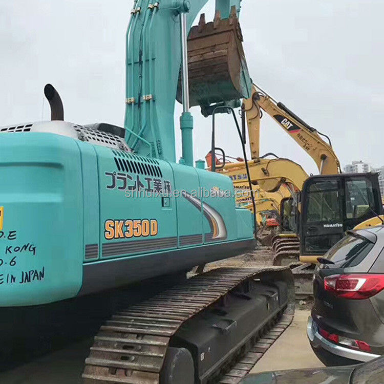 Kobelco SK200 chất lượng tuyệt vời máy đào crawler cũ Kobelco SK350 Máy đào cũ
