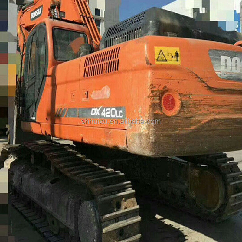 Doosan bán nóng chất lượng cao tay hai máy đào thủy lực crawler DOOSAN DX420 Hàn Quốc xuất xứ sử dụng máy đào giá tốt