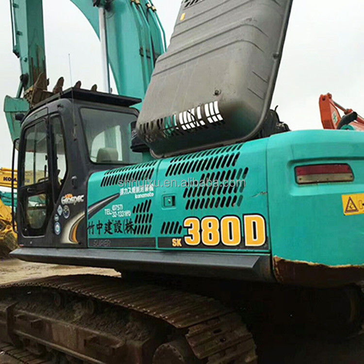 Kobelco SK200 Chất lượng tuyệt vời máy đào crawler cũ Kobelco SK380 / Máy đào cũ Kobelco SK380 giá rẻ
