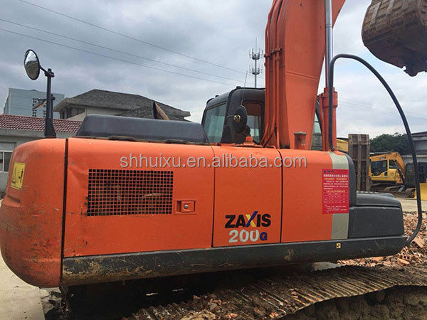 Hitachi bán hàng nóng Máy đào cũ Nhật Bản HITACHI ZX200 tay thứ hai Crawler Excavator HITACHI 200 tình trạng tốt