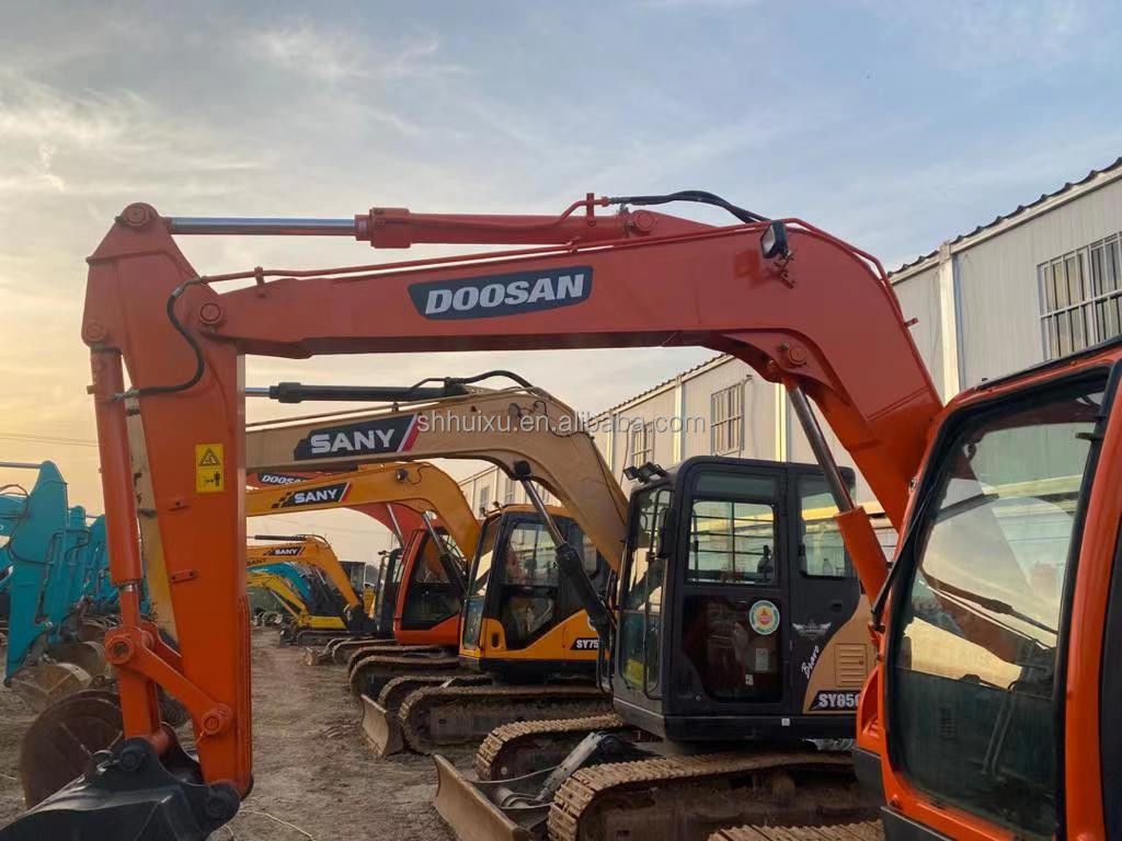 Hàn Quốc xuất xứ sử dụng máy đào mini Doosan75 chất lượng máy xây dựng/thợ đào crawler thủy lực tay thứ hai DOOSAN75 bán nóng