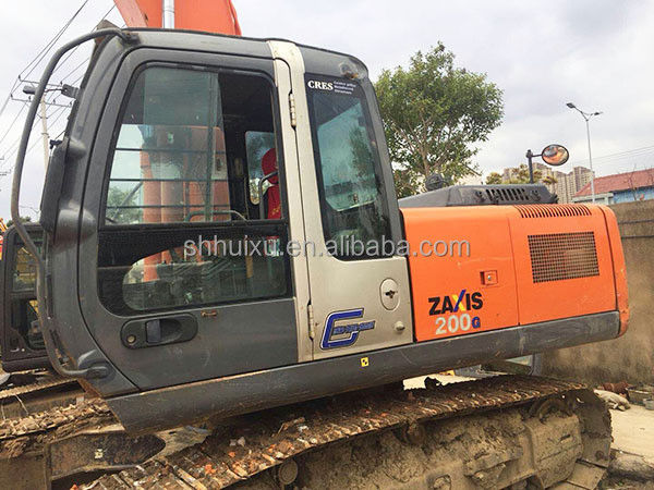 Hitachi bán hàng nóng Máy đào cũ Nhật Bản HITACHI ZX200 tay thứ hai Crawler Excavator HITACHI 200 tình trạng tốt