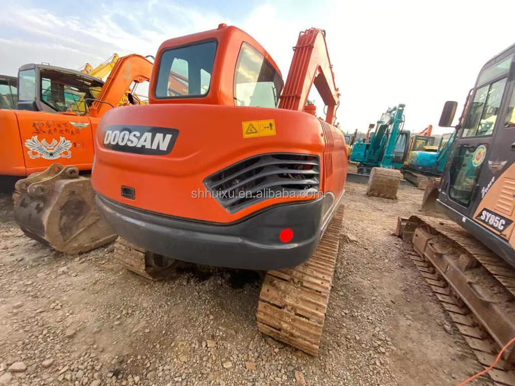 Hàn Quốc xuất xứ sử dụng máy đào mini Doosan75 chất lượng máy xây dựng/thợ đào crawler thủy lực tay thứ hai DOOSAN75 bán nóng