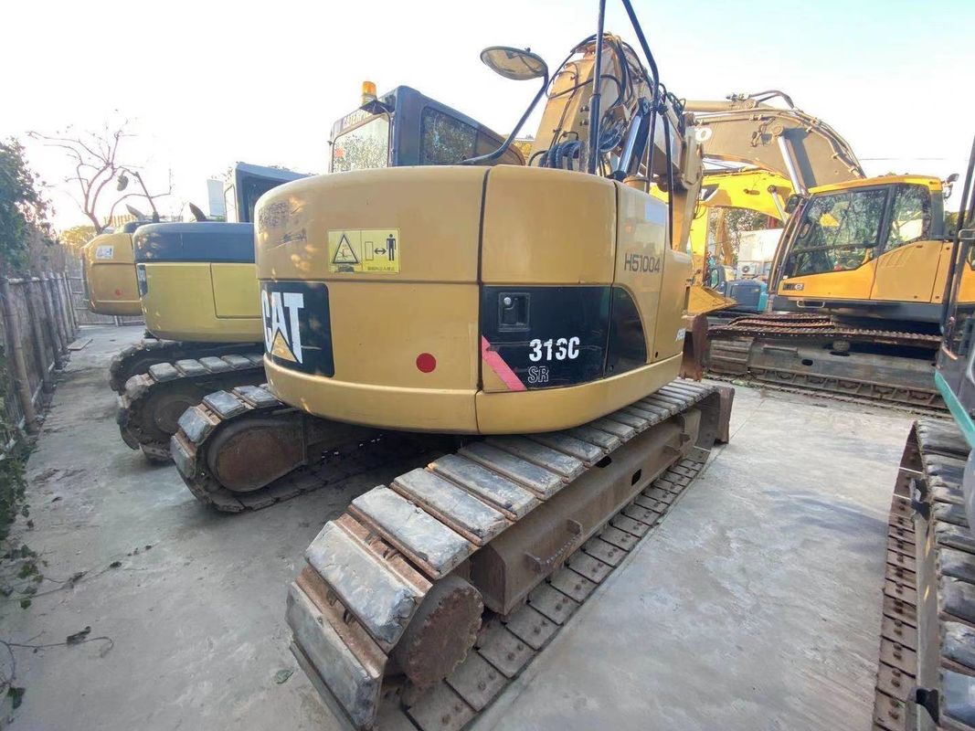 Máy khai quật Crawler chất lượng tốt Caterpillar Cat313C / Nhật Bản sử dụng động cơ Cat 313C