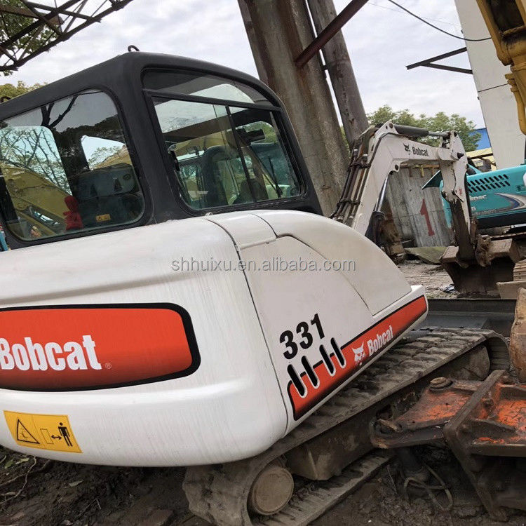 Máy đào crawler chất lượng tốt BOBCAT331 3.1T Máy đào crawler cũ để bán