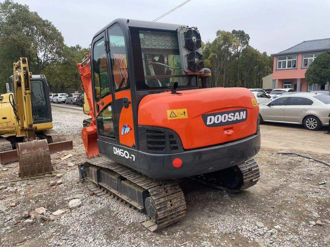 Chất lượng cao Máy đào mini sử dụng Doosan ZX60 Máy xây dựng / Máy đào crawler thủy lực tay thứ hai DOOSAN ZX60 gốc Hàn Quốc