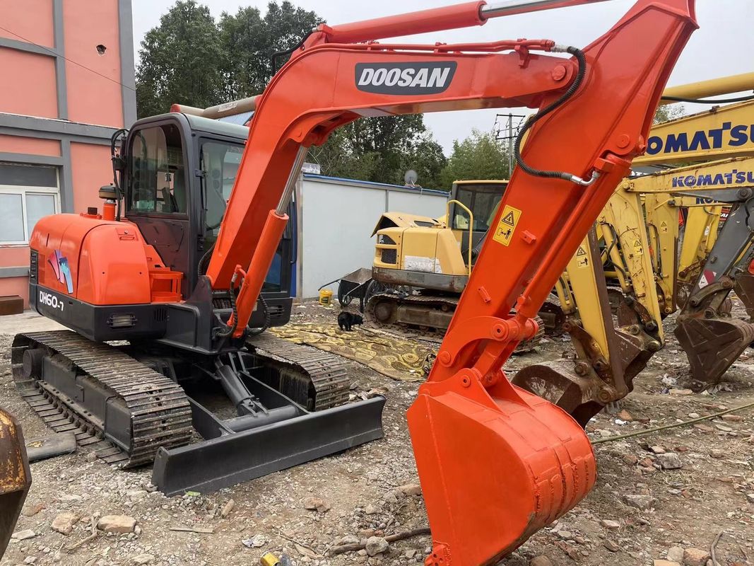 Chất lượng cao Máy đào mini sử dụng Doosan ZX60 Máy xây dựng / Máy đào crawler thủy lực tay thứ hai DOOSAN ZX60 gốc Hàn Quốc