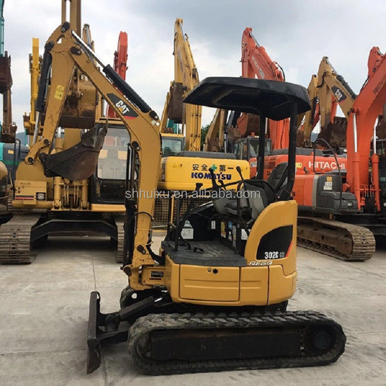 Chất lượng tốt Máy khai quật cẩu nhỏ CAT302 Máy khai quật mini thủy lực đã qua sử dụng Caterpillar trong kho Caterpillar