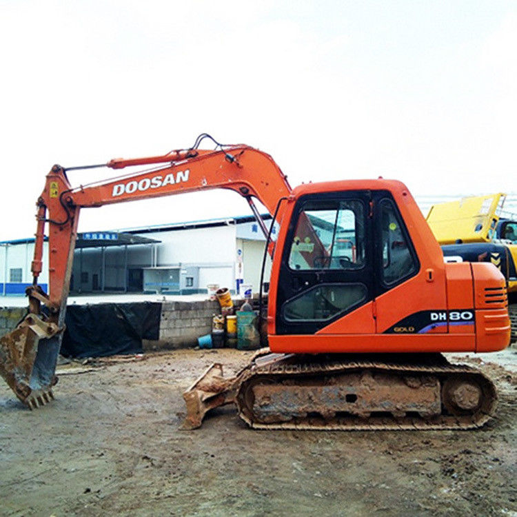 Máy đào 8 tấn doosan DX80 cũ 80 mẫu mini dự án DX80 bán